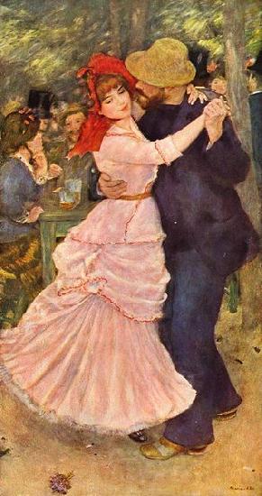 Pierre-Auguste Renoir Dance at Bougival Norge oil painting art